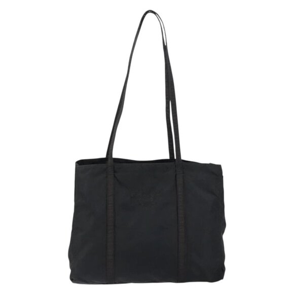 PRADA Shoulder Bag Nylon Black Silver Auth 146770 - Picture 2 of 16